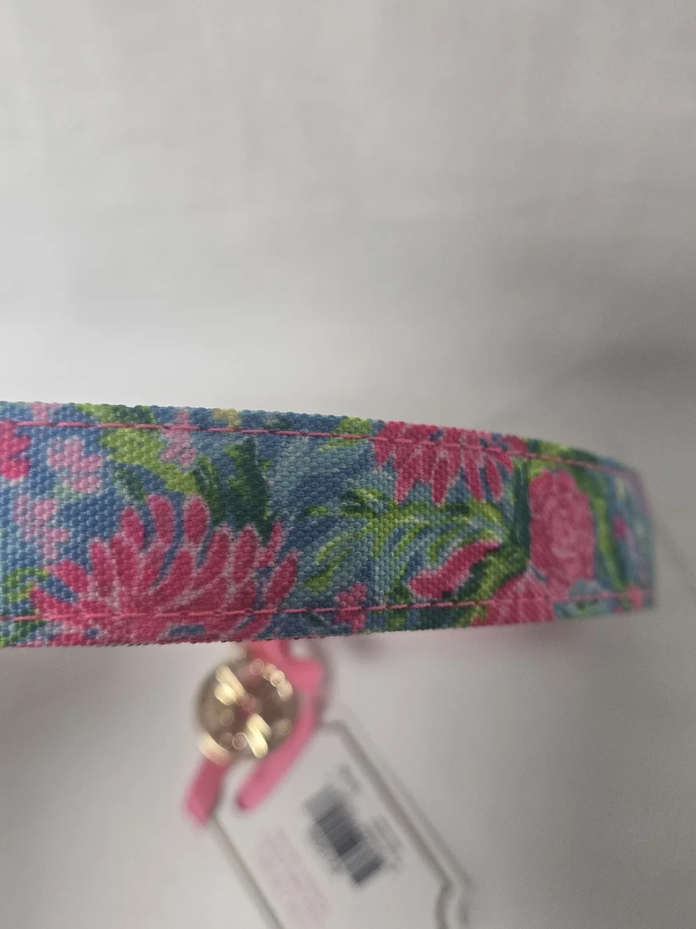 Lilly Pulitzer Pink Floral Dog Collar